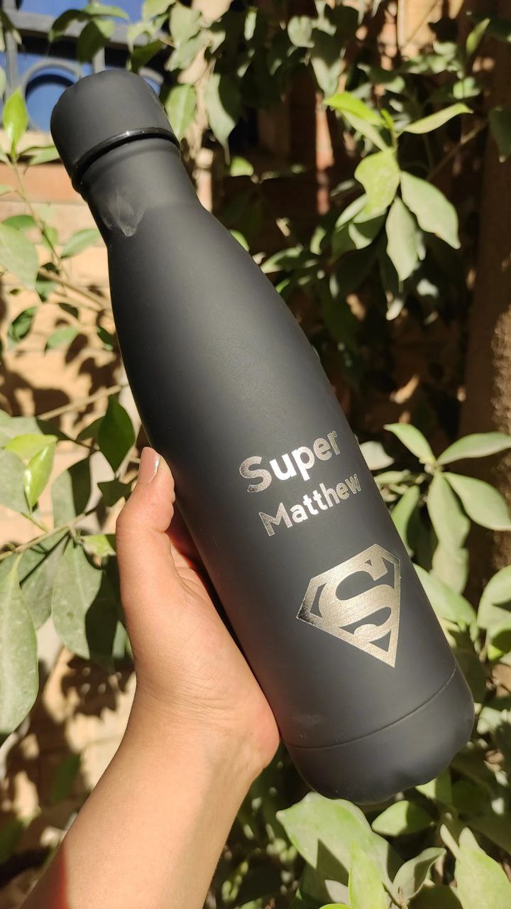 Black Thermal Water Flask- Buy 2 Get 1 Free