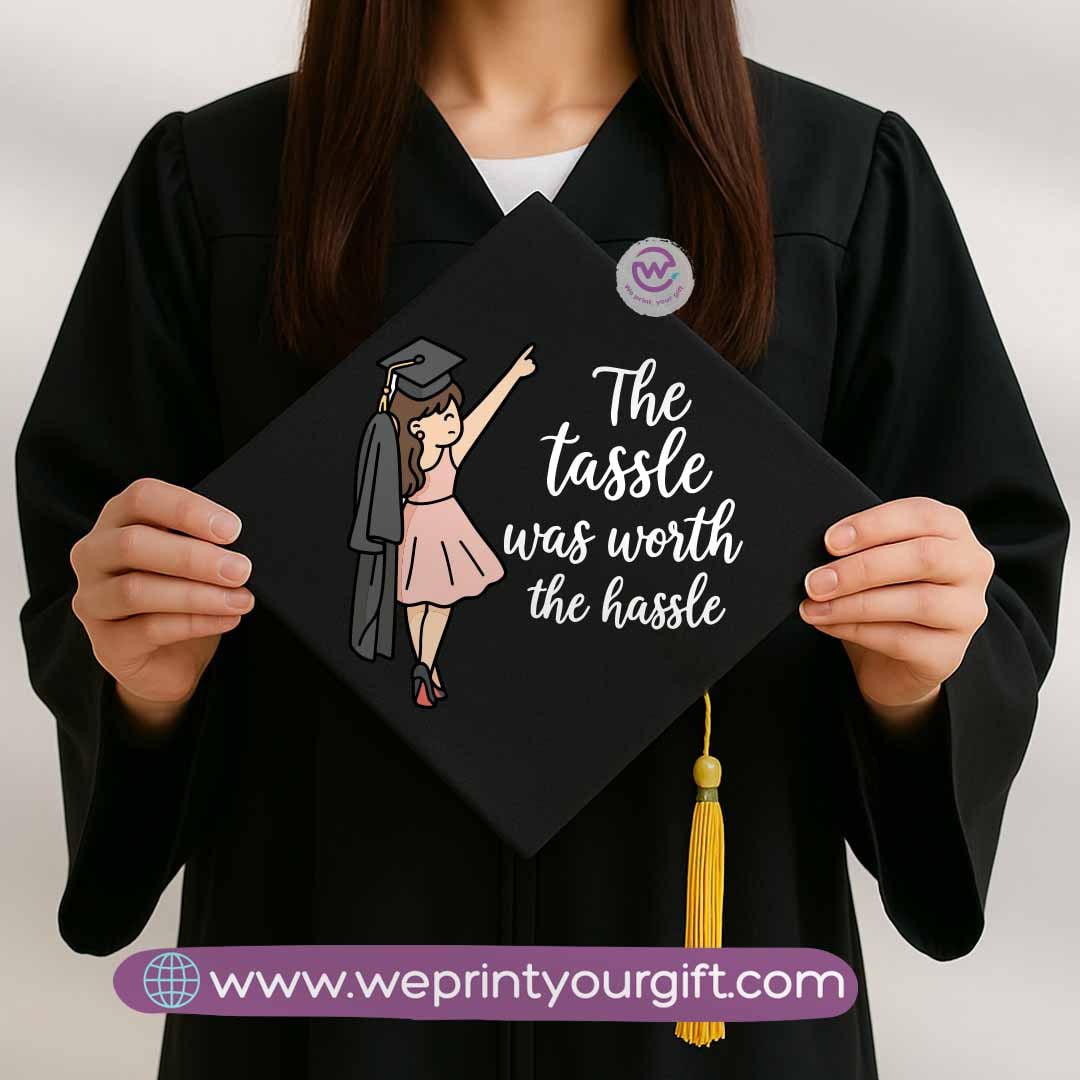 Custom Graduation Cap- Comic