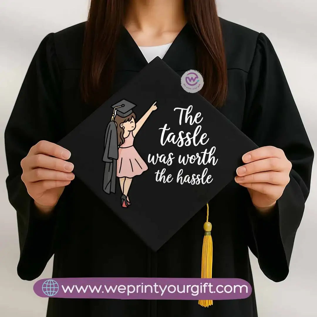 Custom Graduation Cap- Comic - WE PRINT