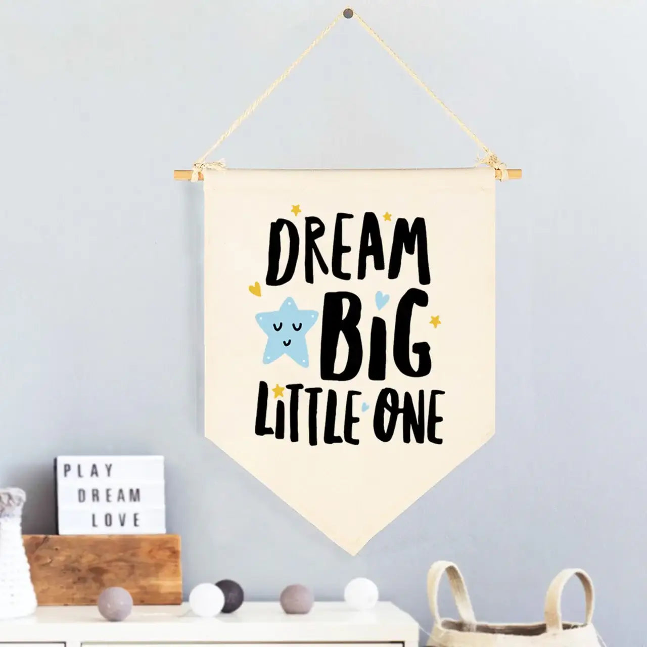 custom wall hanging- Baby shower decoration - WE PRINT