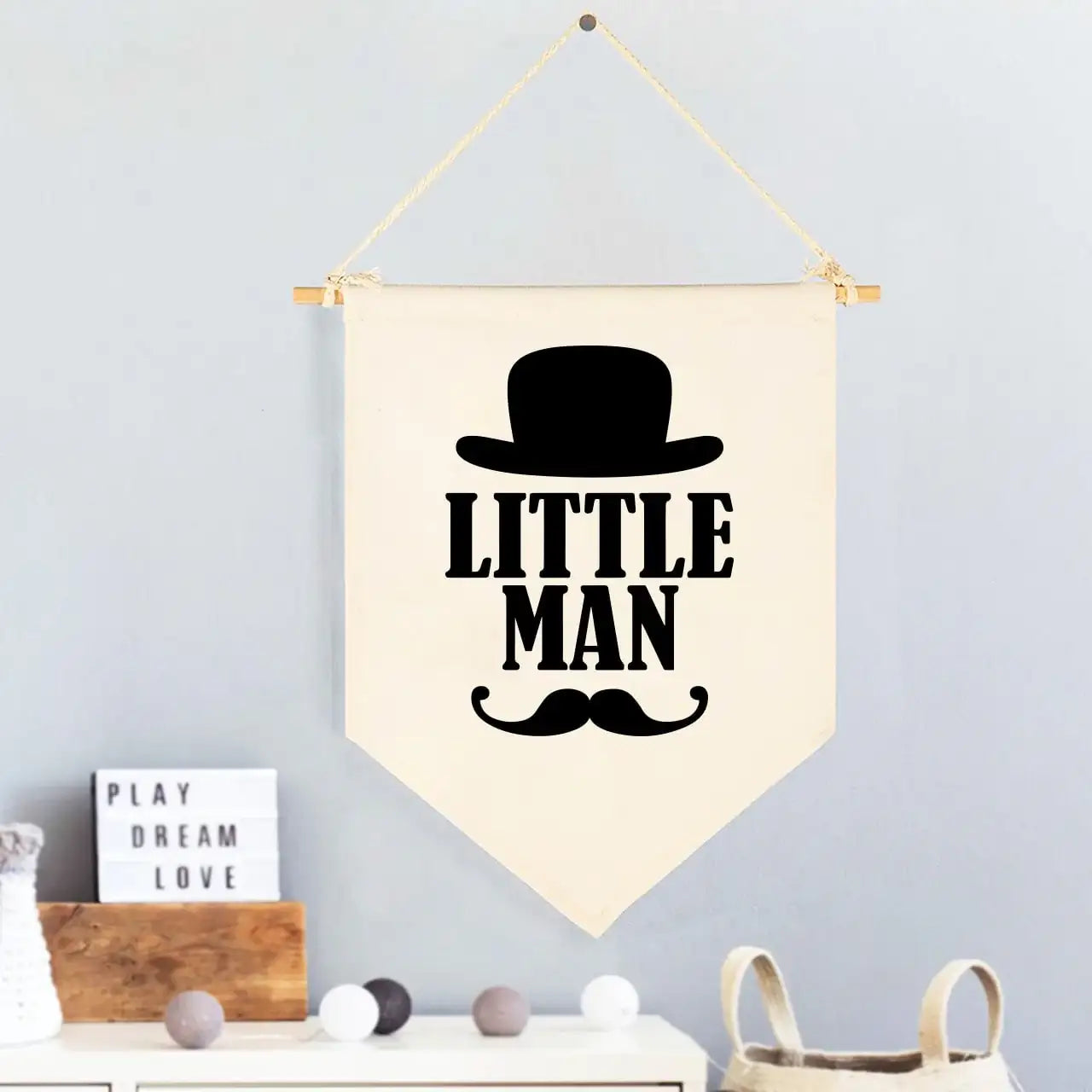 custom wall hanging- Baby shower decoration - WE PRINT