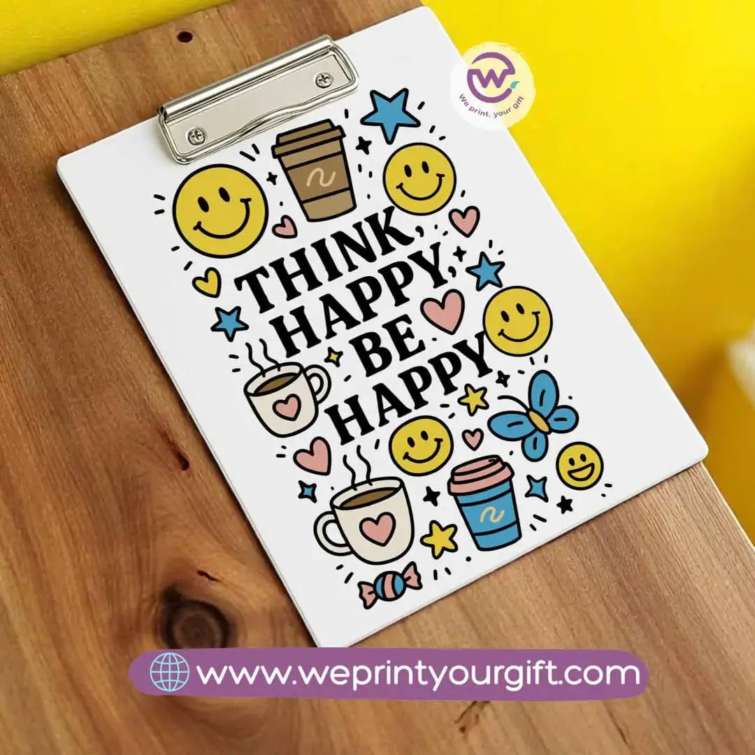 Clip board- Floral- Motivation - WE PRINT