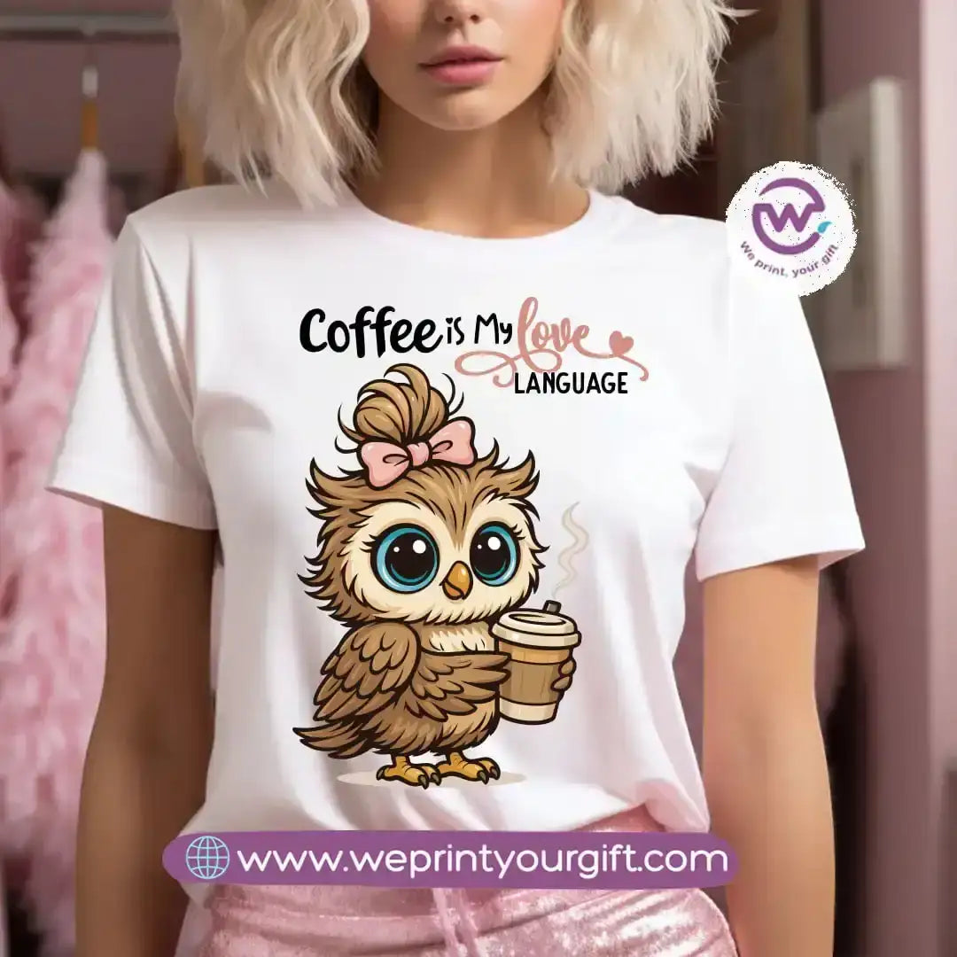 Customized T-shirt- Owl - WE PRINT