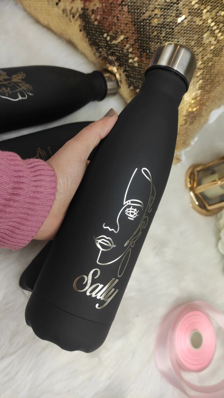 Black Thermal Water Flask- Buy 2 Get 1 Free