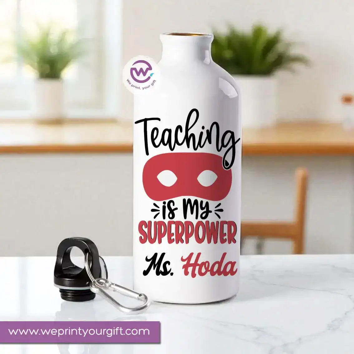 Teacher Water Flask - WE PRINT