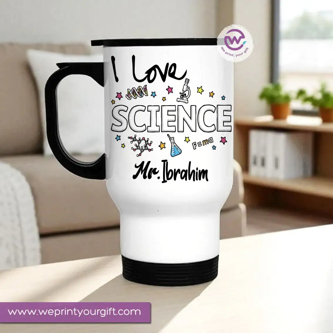 Travel Mug- Teachers -Names - WE PRINT
