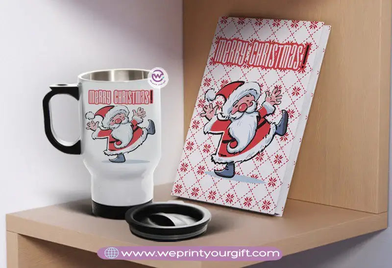 Christmas Notebook & Travel Mug Set โ Festive Personalized Gift | We Print Your Gift - WE PRINT