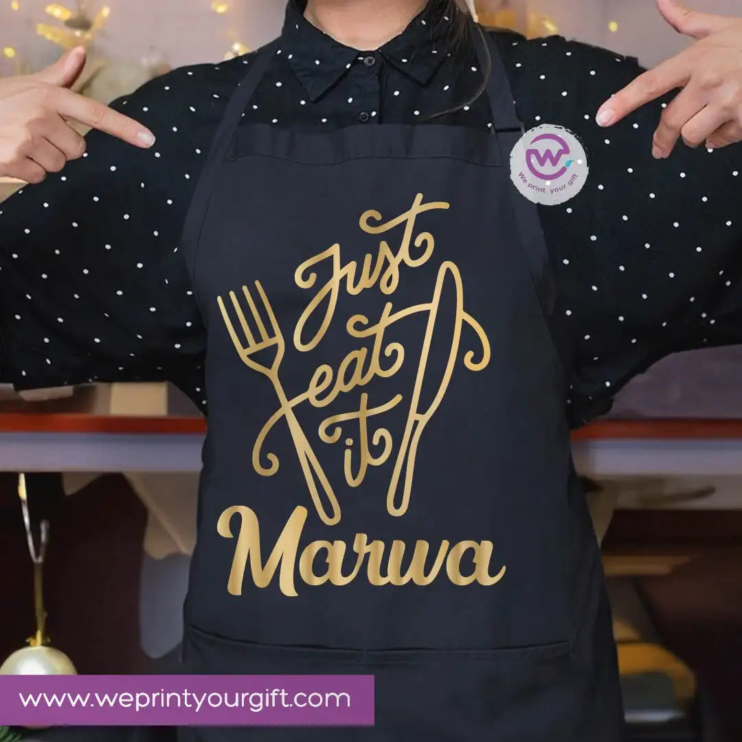 Cooking & Kitchen Apron – Heavy Cotton Apron with Front Pocket and Adjustable Tie - WE PRINT