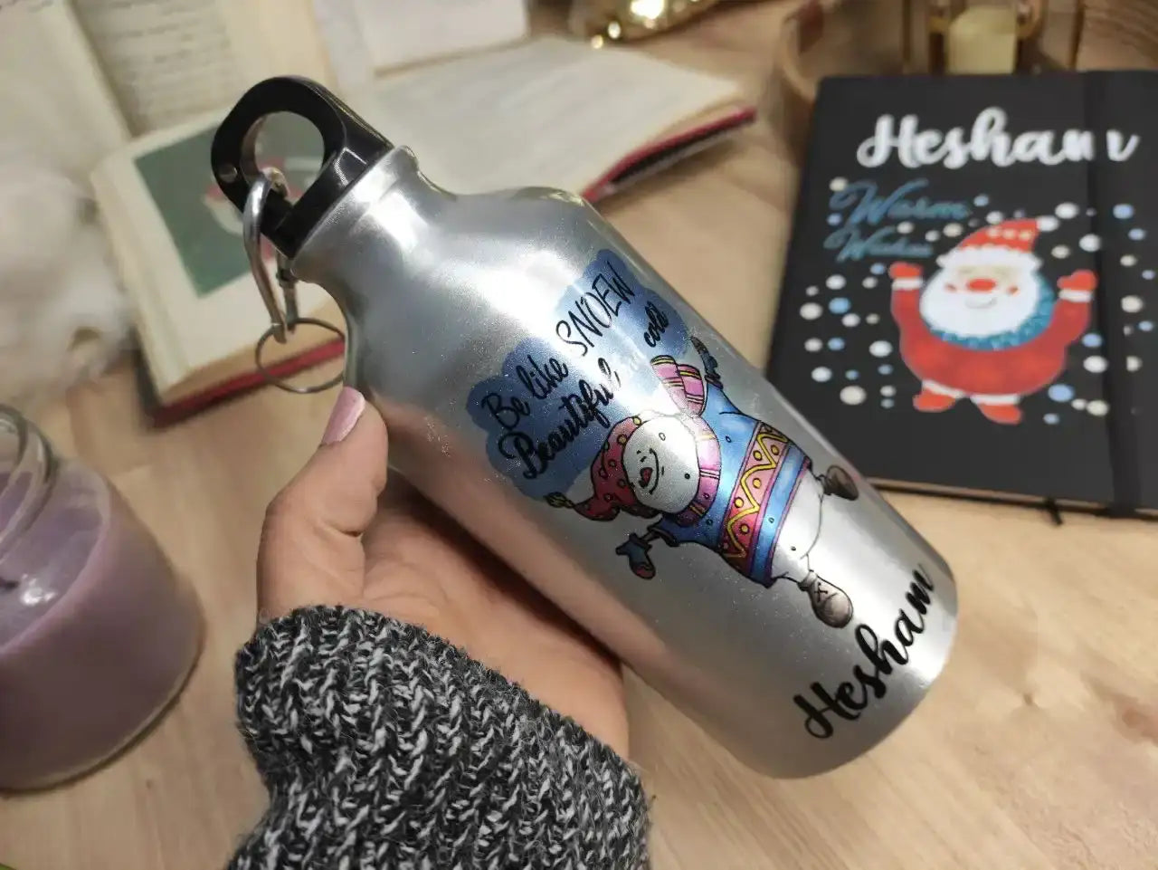 Silver Aluminum Water Bottle – Buy 2 Get 1 Free - WE PRINT