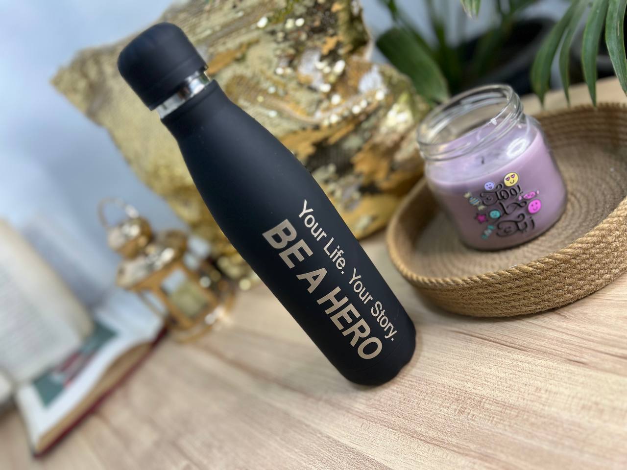 Black Thermal Water Flask- Buy 2 Get 1 Free