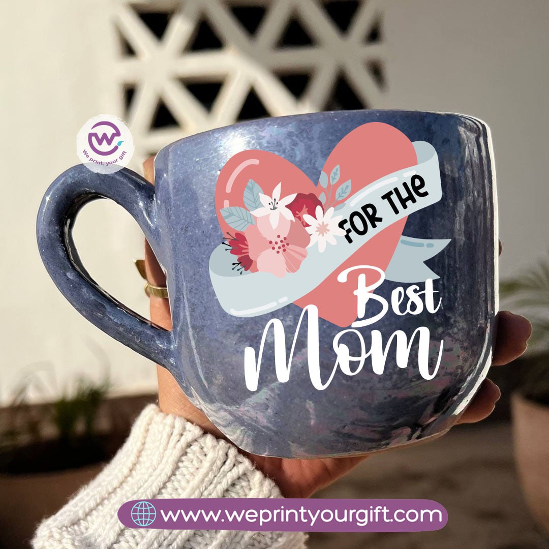 Pearl Touch Pottery Handmade Mug – 350 ml | Mother’s Day Designs