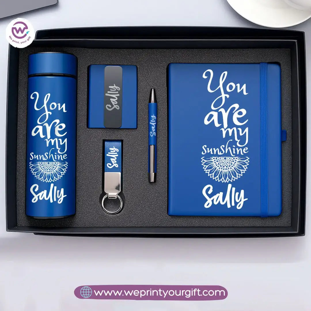 Luxury Personalized Gift Box – 5-Piece Customized Set with Name | We Print Your Gift - WE PRINT