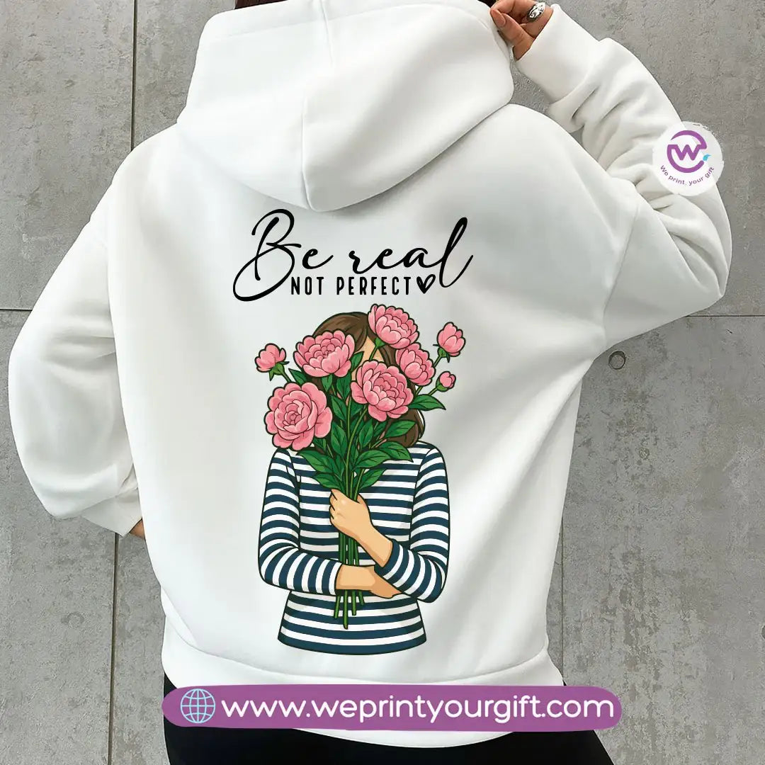 English Motivational Hoodie – Cotton Melton Unisex - WE PRINT