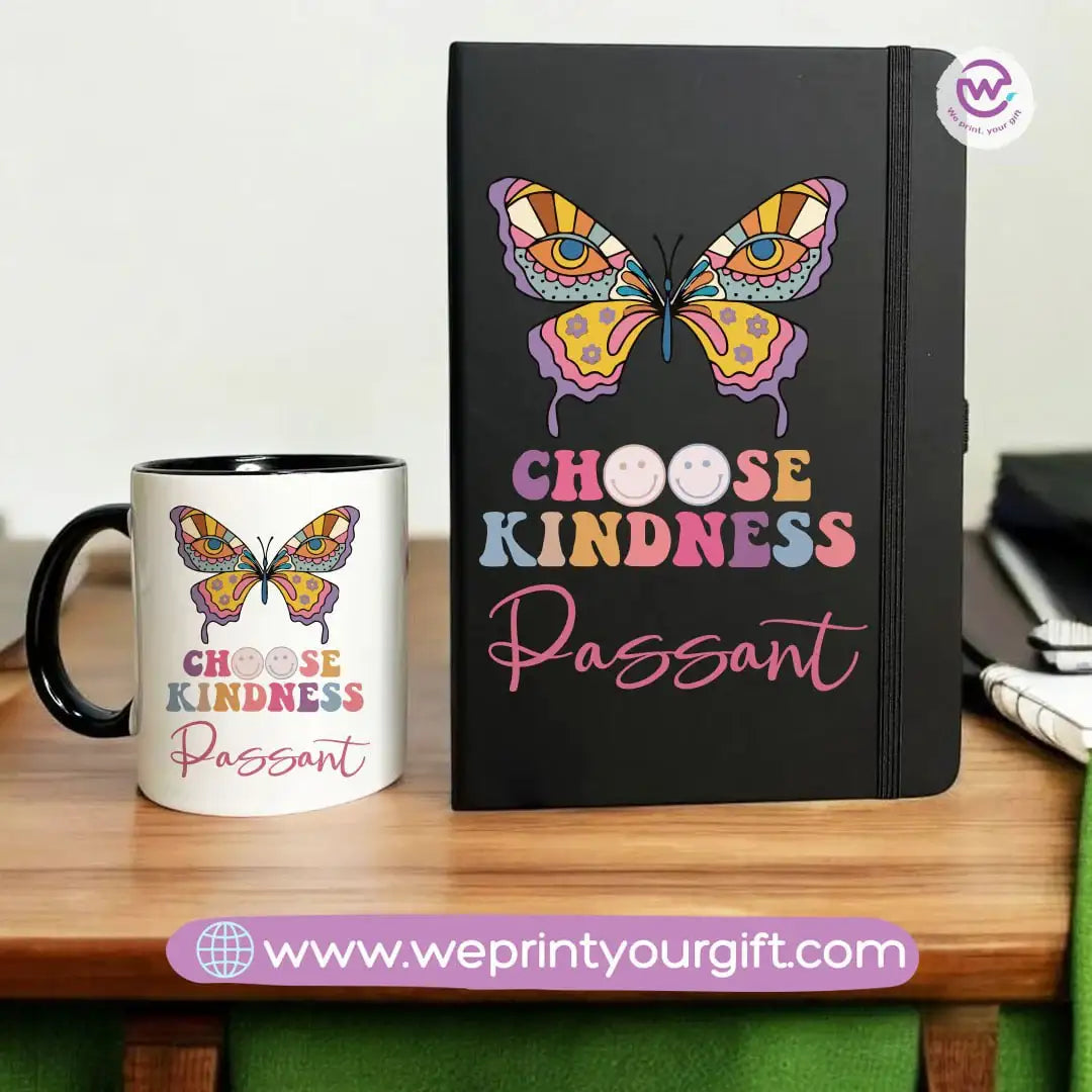 Retro Personalized Mug & Notebook Set – Custom Name Gift | We Print Your Gift - WE PRINT