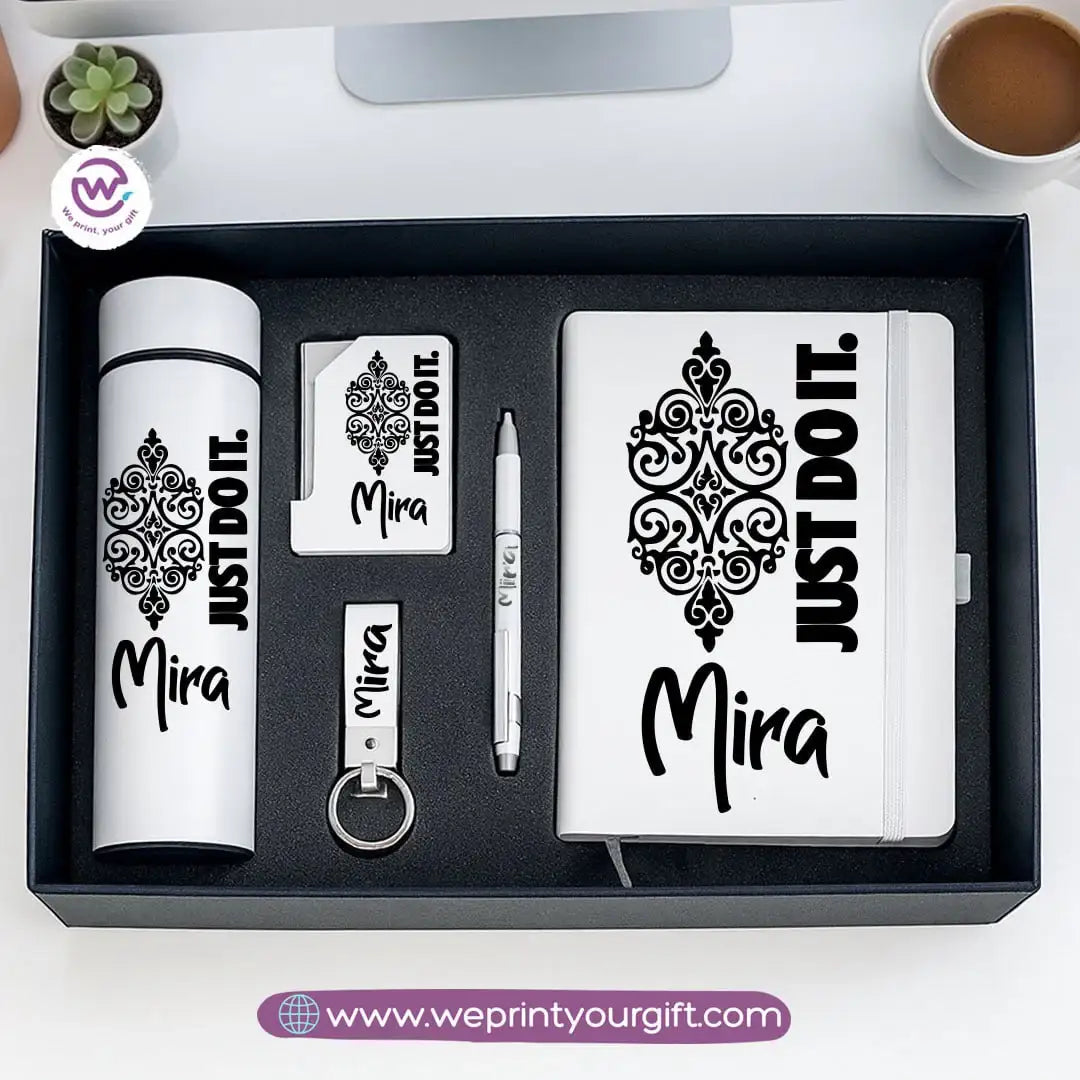 Personalized Inspirational Gift Box with Name – 5-Piece Elegant Motivation Set - WE PRINT