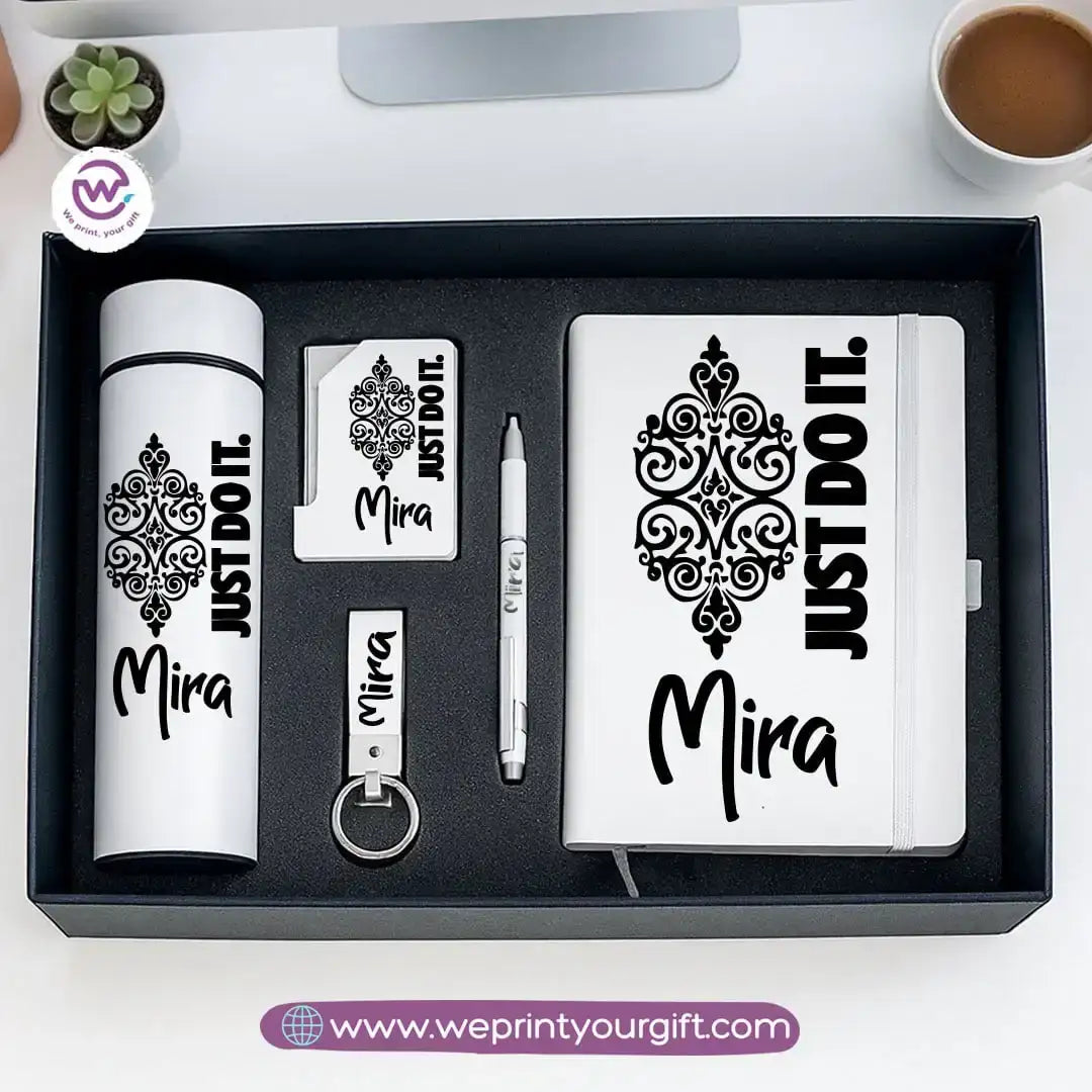 Personalized Inspirational Gift Box with Name – 5-Piece Elegant Motivation Set - WE PRINT