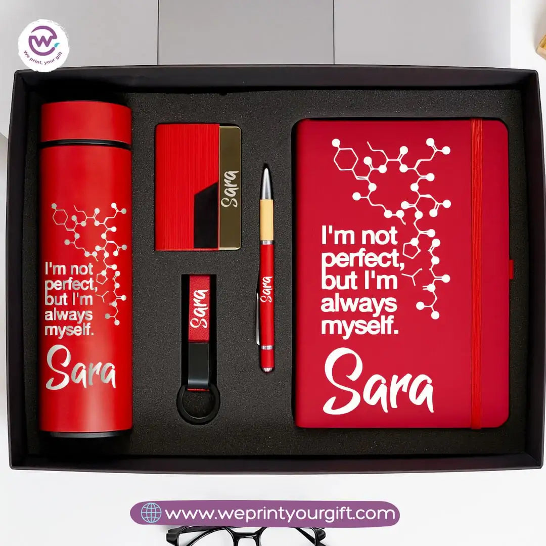 Personalized Motivational Gift Set with Name โ Luxury 5-Piece Box | We Print Your Gift - WE PRINT