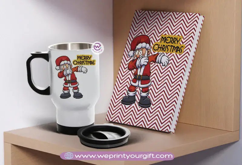 Christmas Notebook & Travel Mug Set โ Festive Personalized Gift | We Print Your Gift - WE PRINT