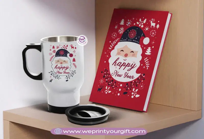 Christmas Notebook & Travel Mug Set โ Festive Personalized Gift | We Print Your Gift - WE PRINT