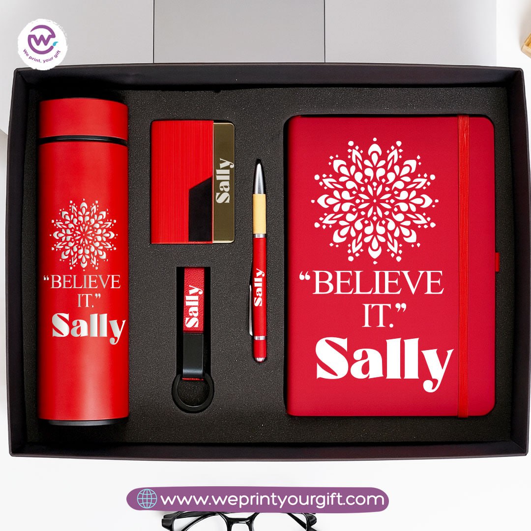 Personalized Motivational Gift Set with Name – Luxury 5-Piece Box | We Print Your Gift