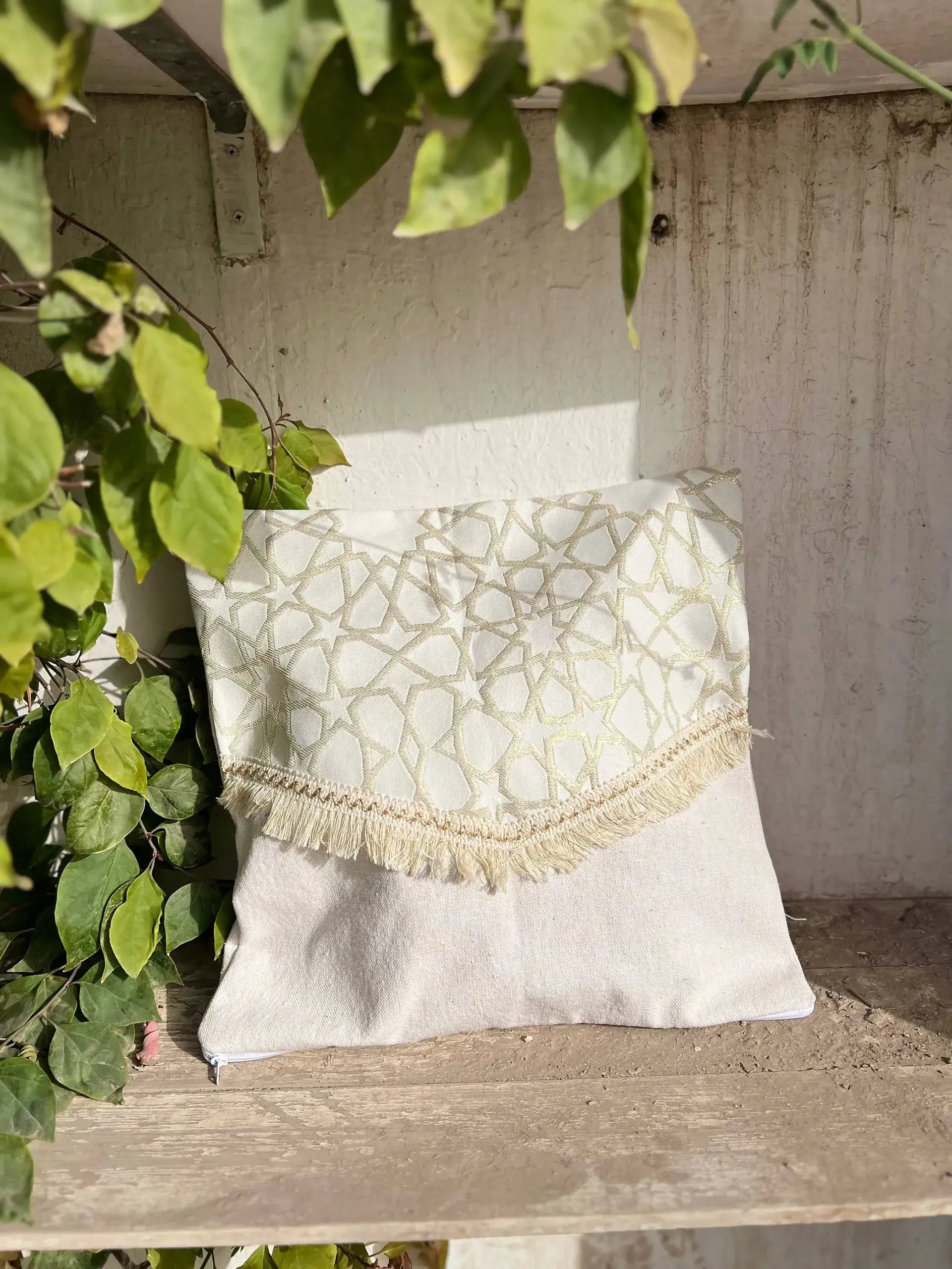 Islamic Pattern Cushion – 40 × 40 cm - Customization Options - WE PRINT