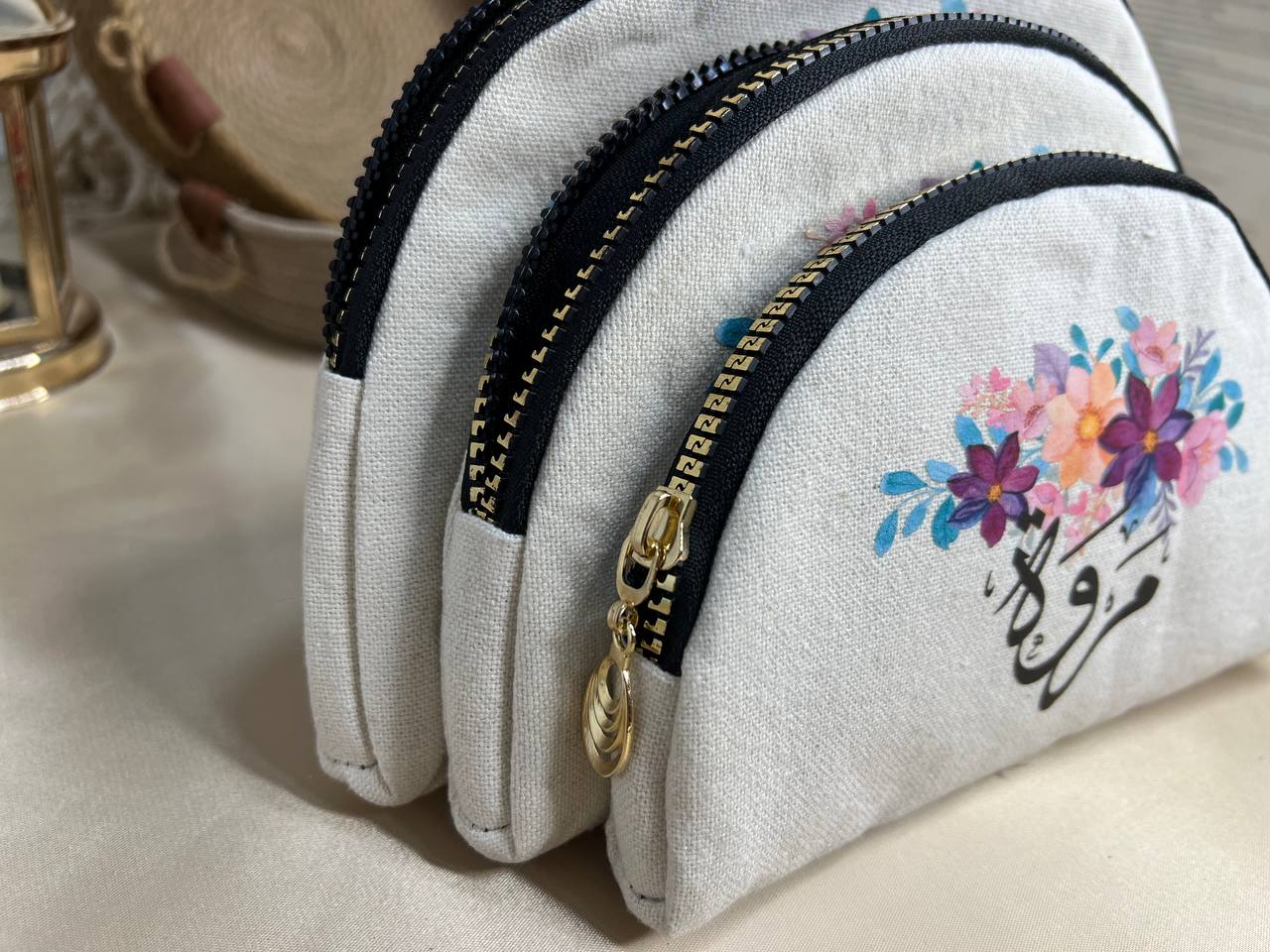 مجموعة حقائب المكياج - اشترِ 2 واحصل على 1 مجانًا