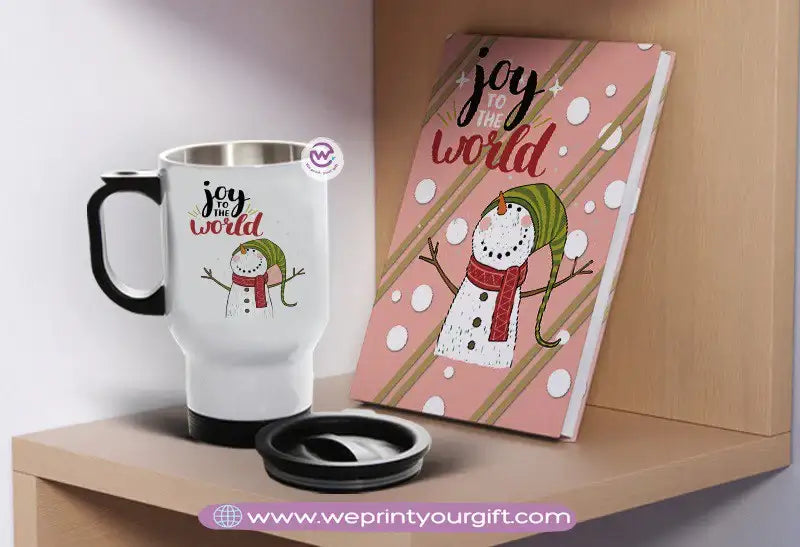 Christmas Notebook & Travel Mug Set – Festive Personalized Gift | We Print Your Gift - WE PRINT