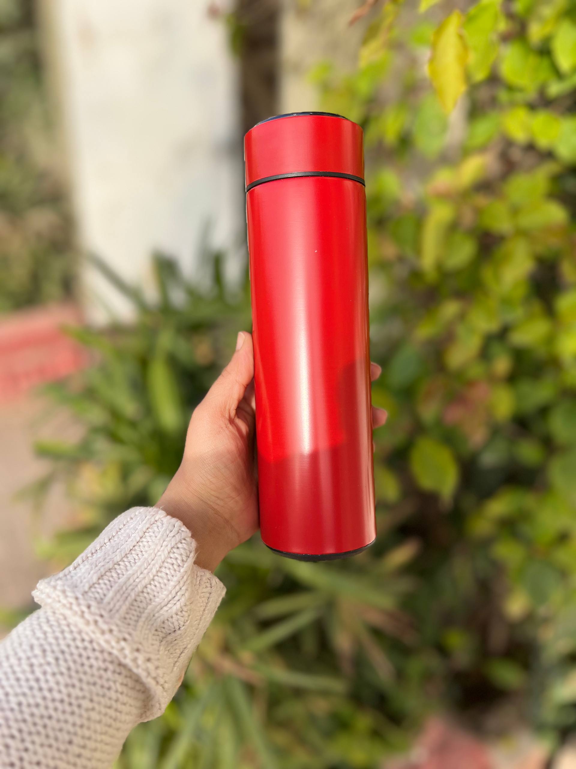 Personalized Digital Stainless Steel Thermos – 500 ml -Customization Options