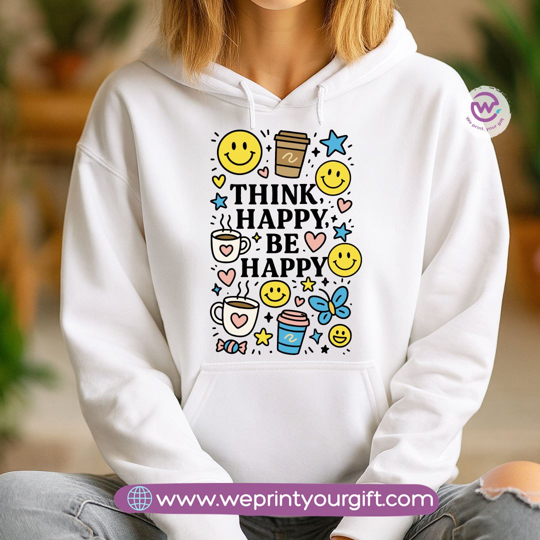 Motivational Doodle Hoodie – Cotton Melton Unisex