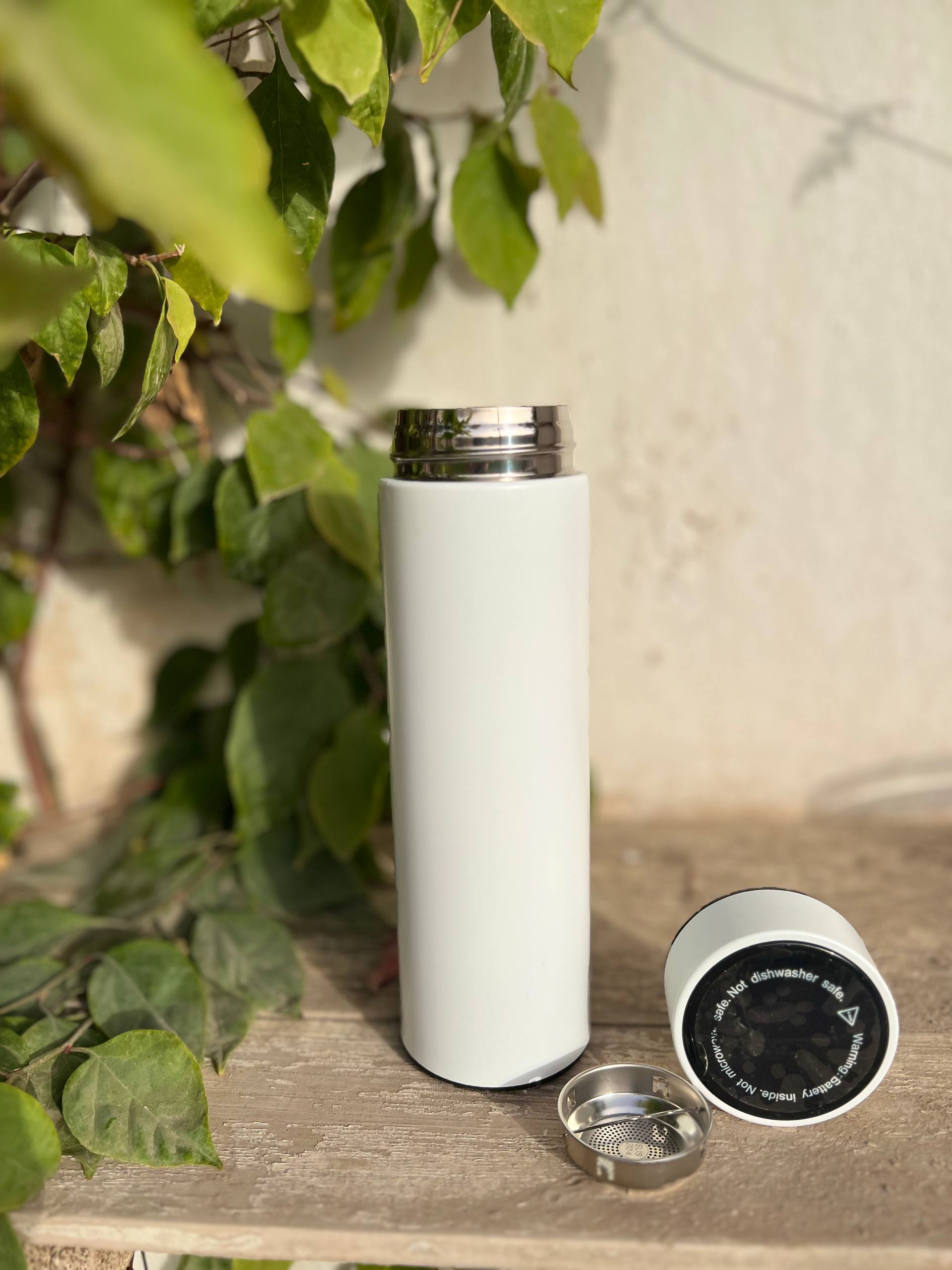 Personalized Digital Stainless Steel Thermos – 500 ml -Customization Options