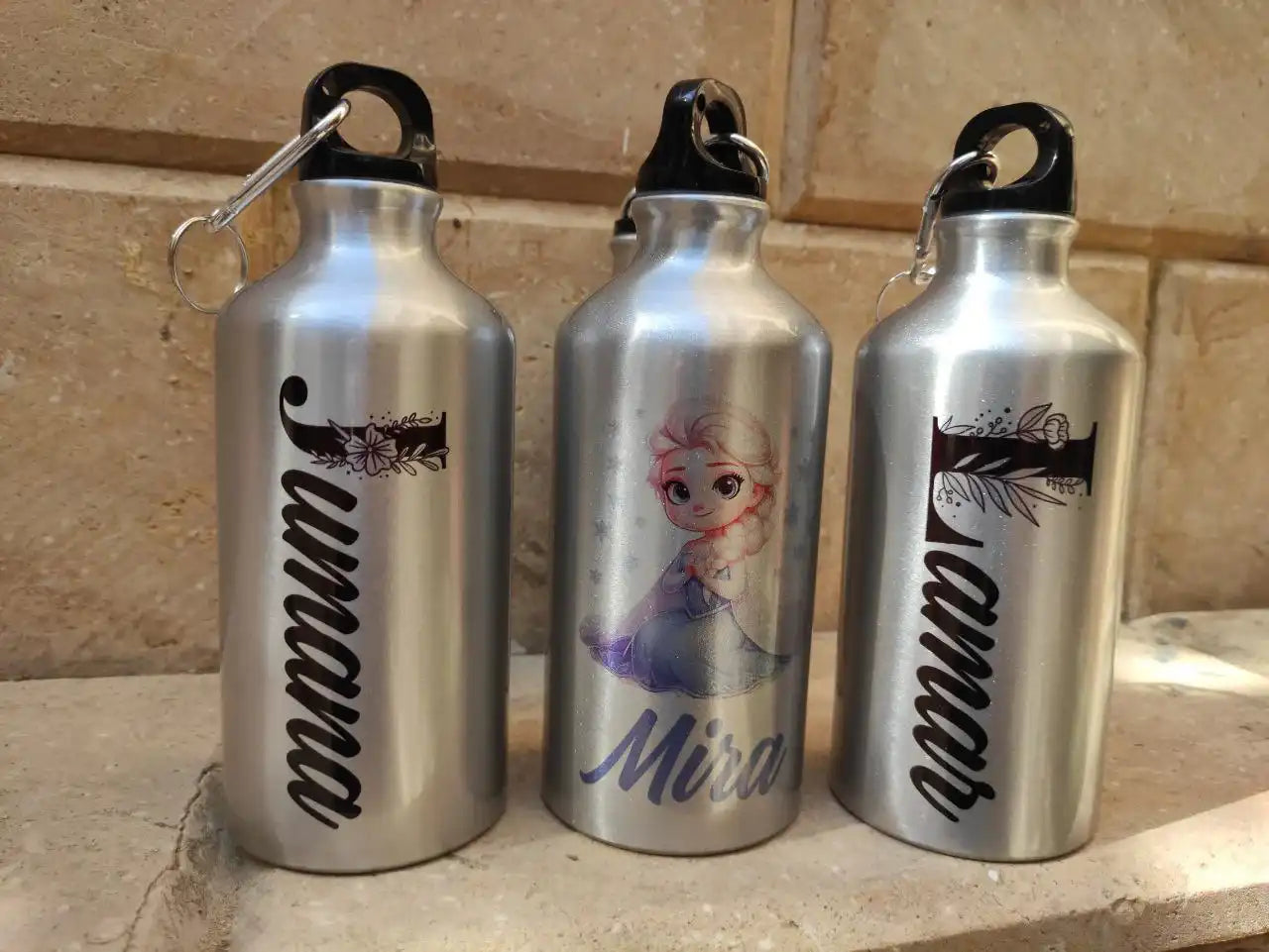 Silver Aluminum Water Bottle – Buy 2 Get 1 Free