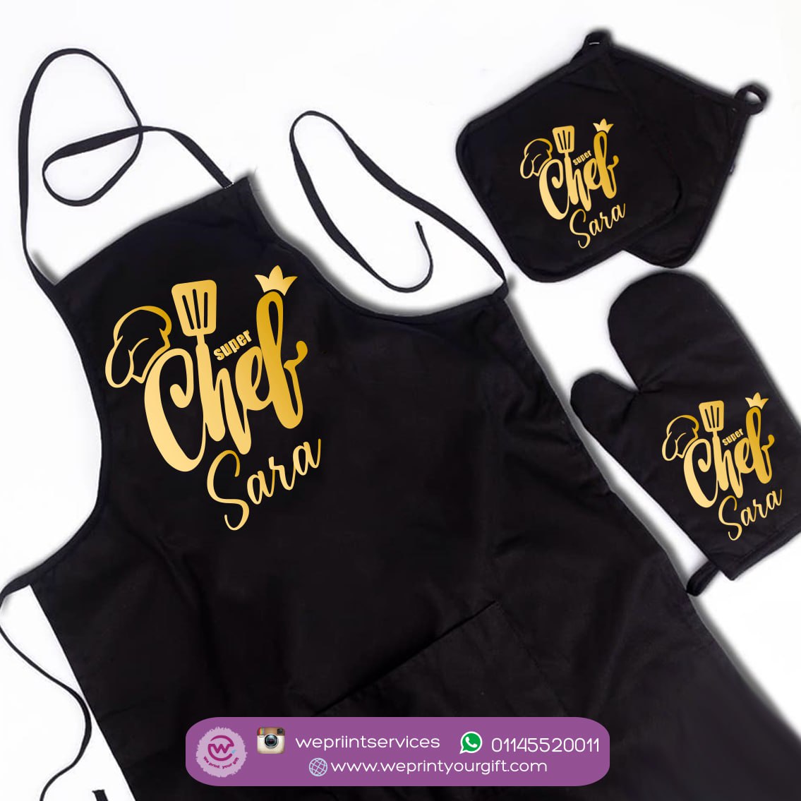 Custom Kitchen Set -3 Pieces