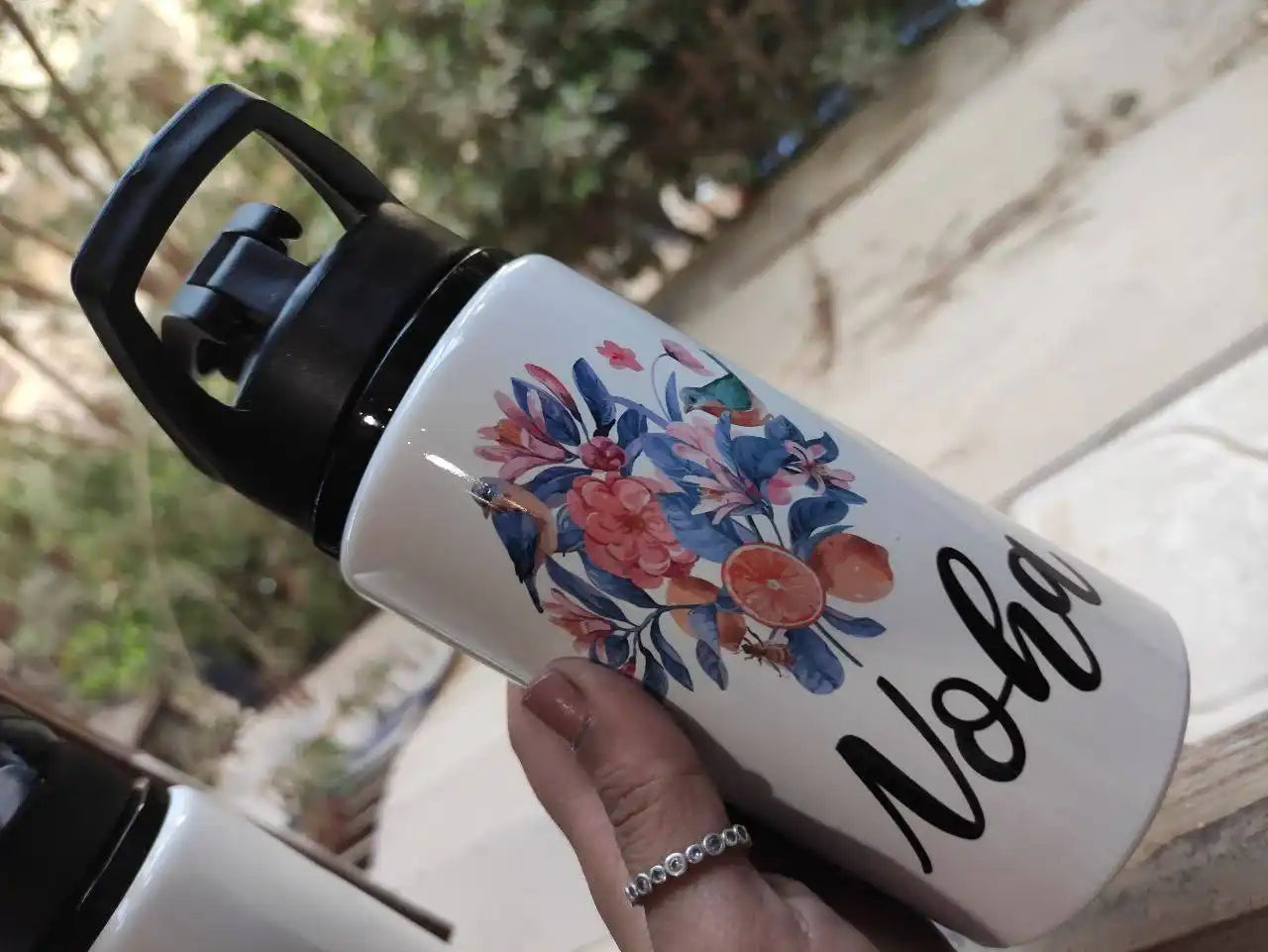 Aluminum Water Bottle with Lid and Handle - Buy 2 Get 1 Free