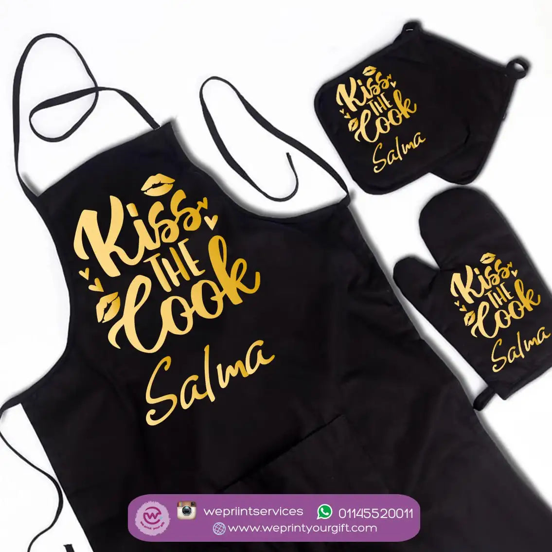 Custom Kitchen Set -3 Pieces - WE PRINT
