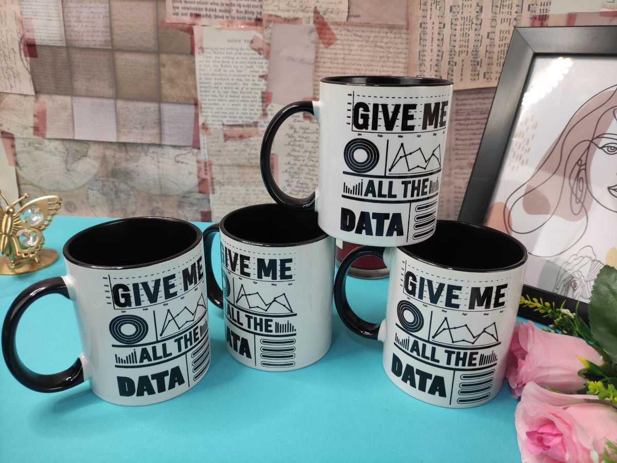 Premium Custom Ceramic Mug - Colored Inside & Handle - Buy 2 Get 1 Free
