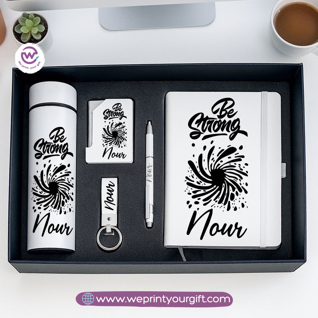 Personalized Inspirational Gift Box with Name – 5-Piece Elegant Motivation Set