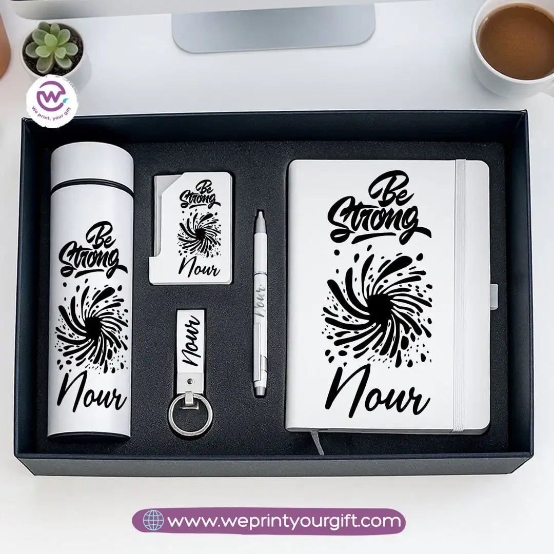 Personalized Inspirational Gift Box with Name – 5-Piece Elegant Motivation Set - WE PRINT