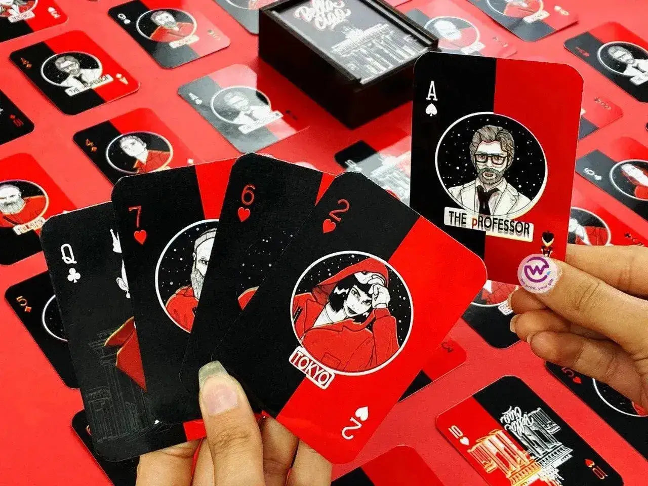 Playing Cards & UNO - La Casa De Papel - WE PRINT