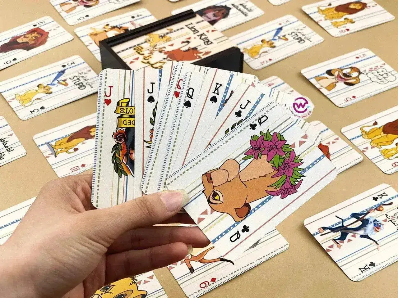 Playing Cards & UNO - Lion King - WE PRINT