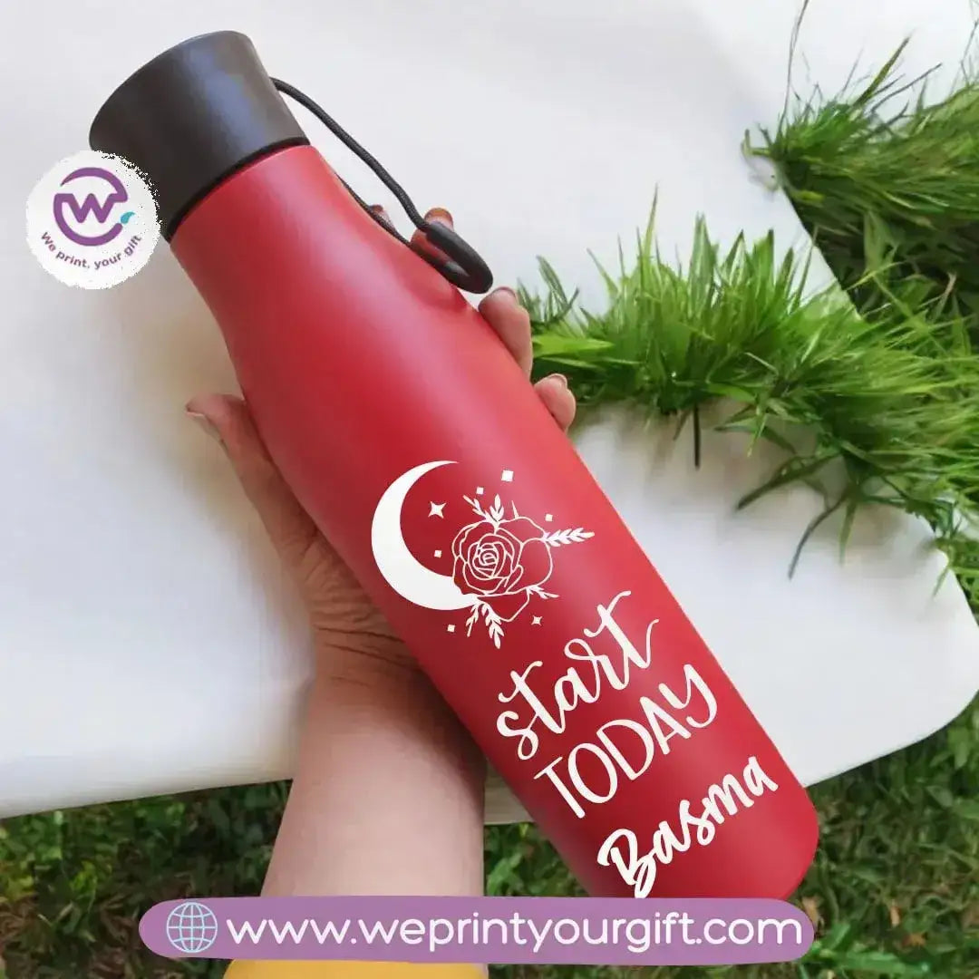 Portable Water Bottle-Motivational quotes - WE PRINT