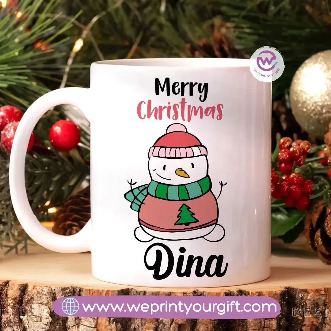 Printed Mug -Christmas - WE PRINT