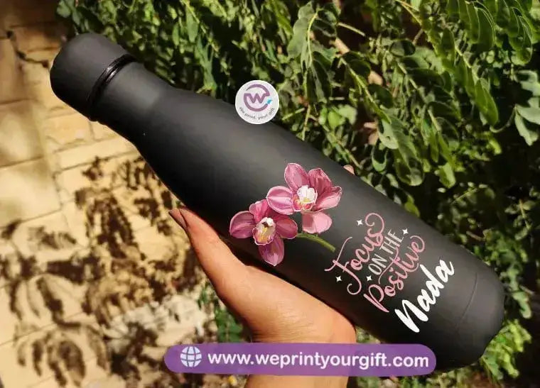 Printed Thermal Water Bottle- Motivational designs - WE PRINT