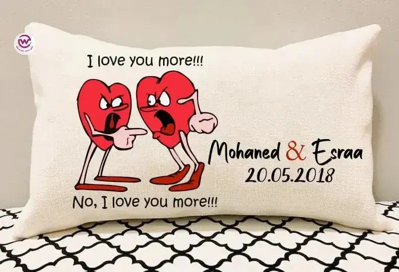 Rectangular Cushion-Valentine's Day - LOVE IS - WE PRINT