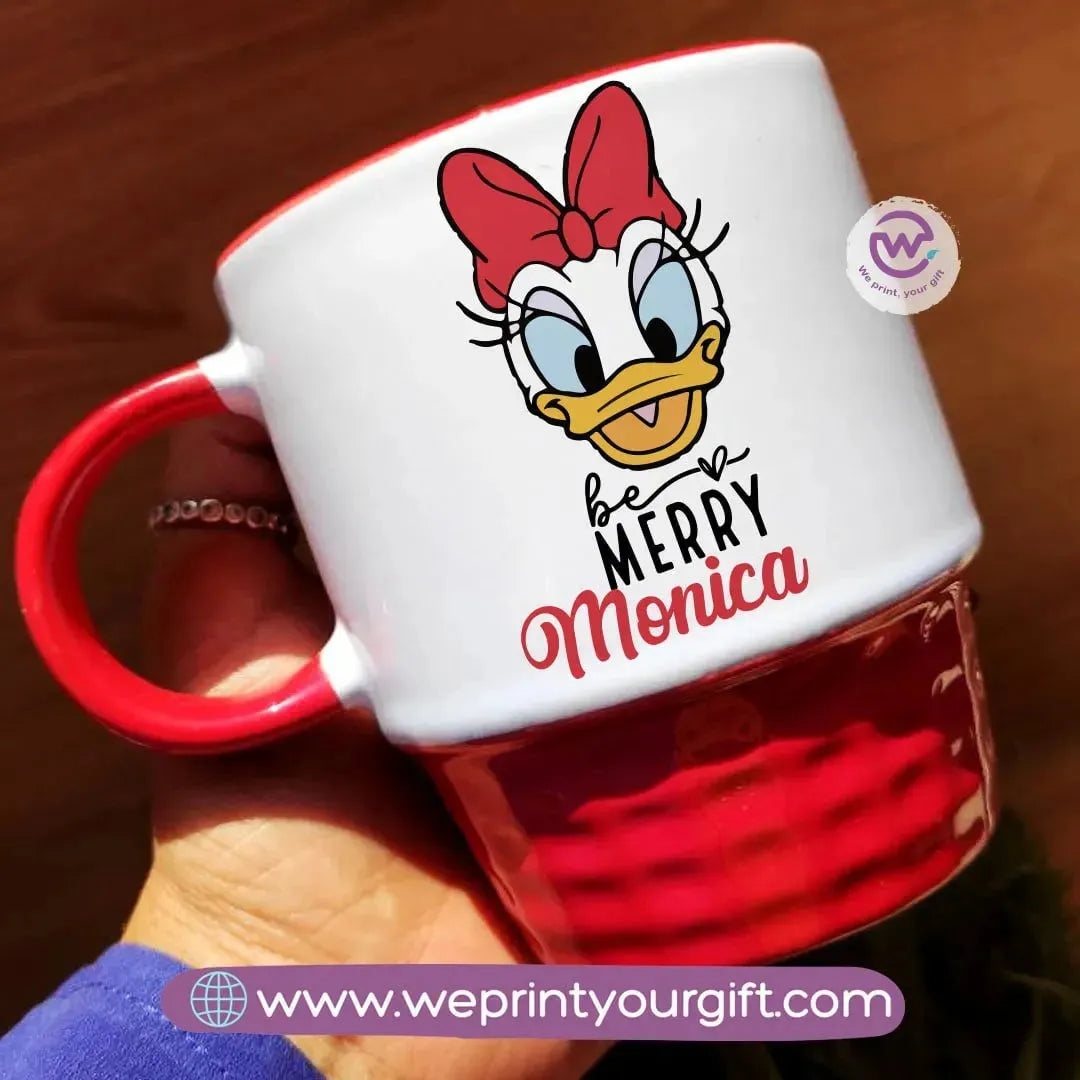 Ribbed Ceramic Mug-Christmas Designs - WE PRINT