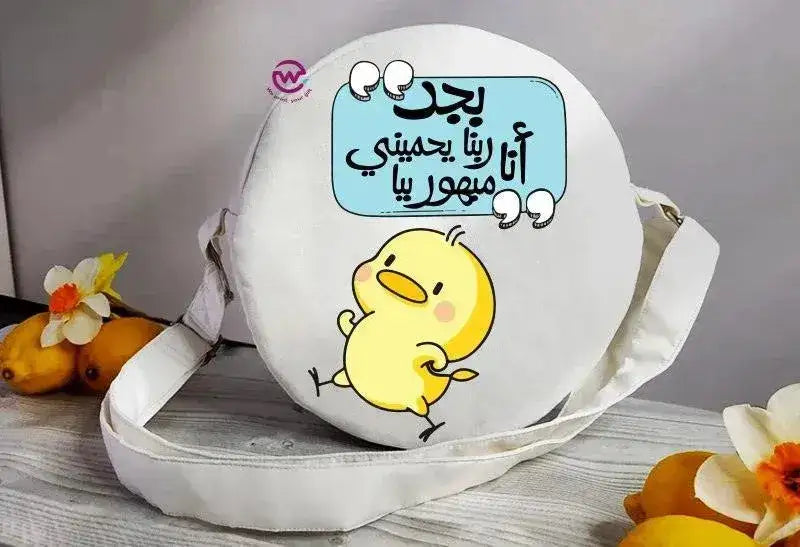 Round Bag - Comic-B - WE PRINT