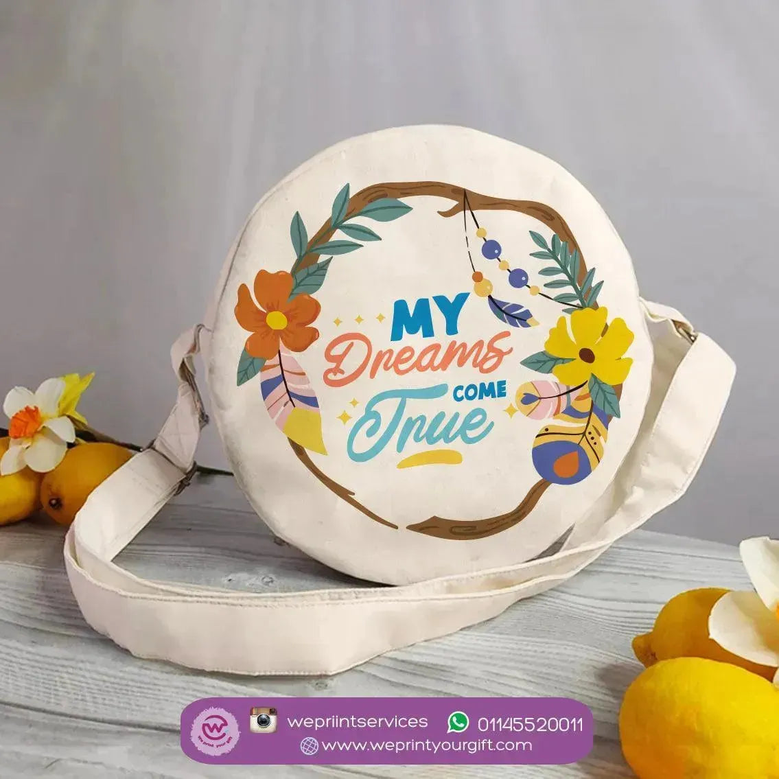 Round Bag - Dream catcher - WE PRINT