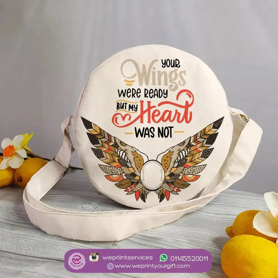 Round Bag - Dream catcher - WE PRINT