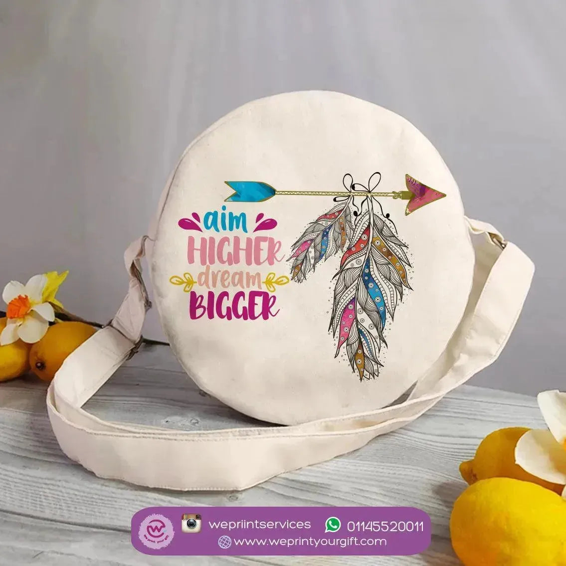 Round Bag - Dream catcher - WE PRINT