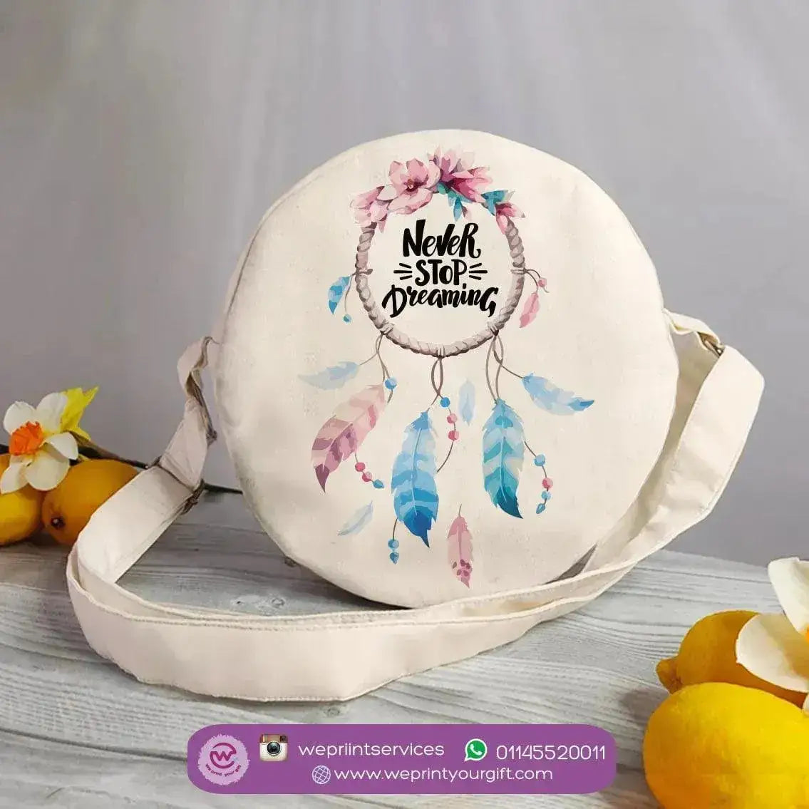 Round Bag - Dream catcher - WE PRINT