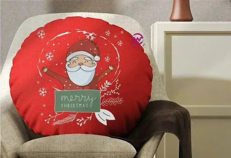 Round Cushion -Christmas 2024 - WE PRINT